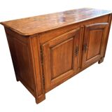 Vintage Regency elm hunting buffet