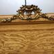 Antique style headboard