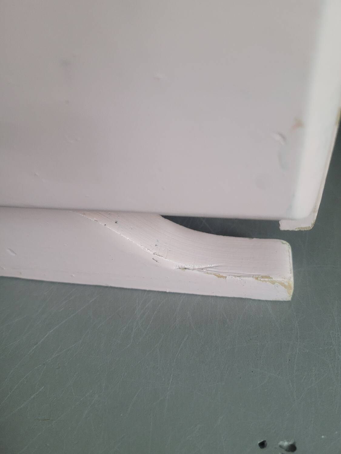 Small art deco wooden chest of drawers