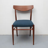 Set of 4 chairs in teak, Herkskröter for Lübke