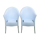 Pair of Lord yo by Starck armchairs
