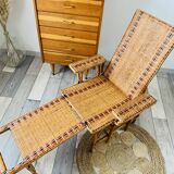 Antique chaise longue