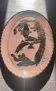 Large enamelled earthenware dish signed Tony Jaillet from the 1950s-60s.
