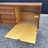 Scandinavian teak row