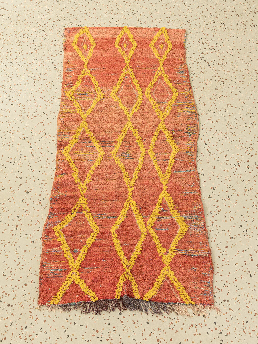 Vintage boujad, berber rug, 82 x 210