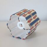 Flower-shaped lampshade Flora "blue overmount"