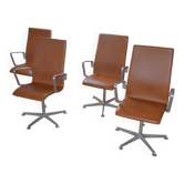 Ensemble de 4 chaises OXFORD de la marque Fritz Hansen