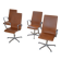 Ensemble de 4 chaises OXFORD de la marque Fritz Hansen