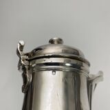 Tripod chocolate jug in silver from the 18th century Farmers General 378 grams