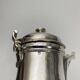 Tripod chocolate jug in silver from the 18th century Farmers General 378 grams