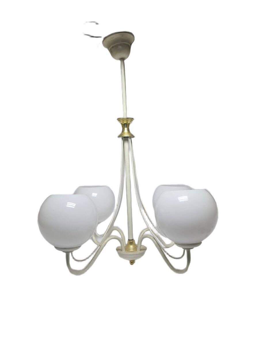 Art Nouveau chandelier, Poland, 1970s