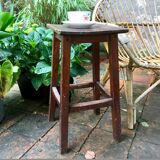 Old farm stool