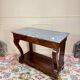 Mahogany Console Table, Restoration Period, 19th Century