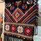 Old anatolian rug for sofa