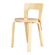 1950s Alvar Aalto pine wooden chair model: 65