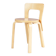 1950s Alvar Aalto pine wooden chair model: 65