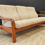 Danish mid century bank vintage sofa