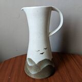 Virebent porcelain jug made in France, Japonese style.