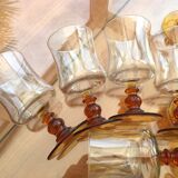Set of 12 vintage wine glasses
