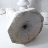 pair of alabaster columns