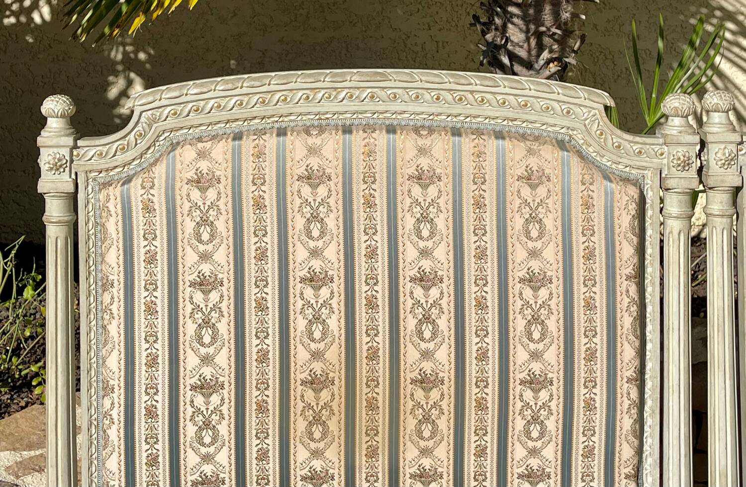 Paire de Lits Laqués Style Louis XVI