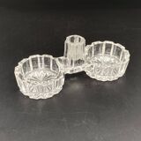 Glass salt cellar