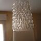 Chandelier glass metal and brass globe golden 6 lights 50-60