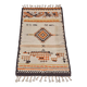 Tapis Barber Vintage Noué Main Très Épais Maroc 1970s