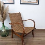 Bauhaus armchair by Erich Dieckmann Art Deco 1930s