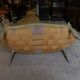 LOUIS XV 2-SEATER SOFA GREEN GREY