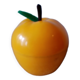 Beautiful and rare glacon apple design in yellow plastic