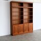 Vintage library cabinet | wall unit | bookcase | swedish