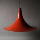 Suspension sorcière XL Massive Lighting, orange laqué, Belgique, 1960s