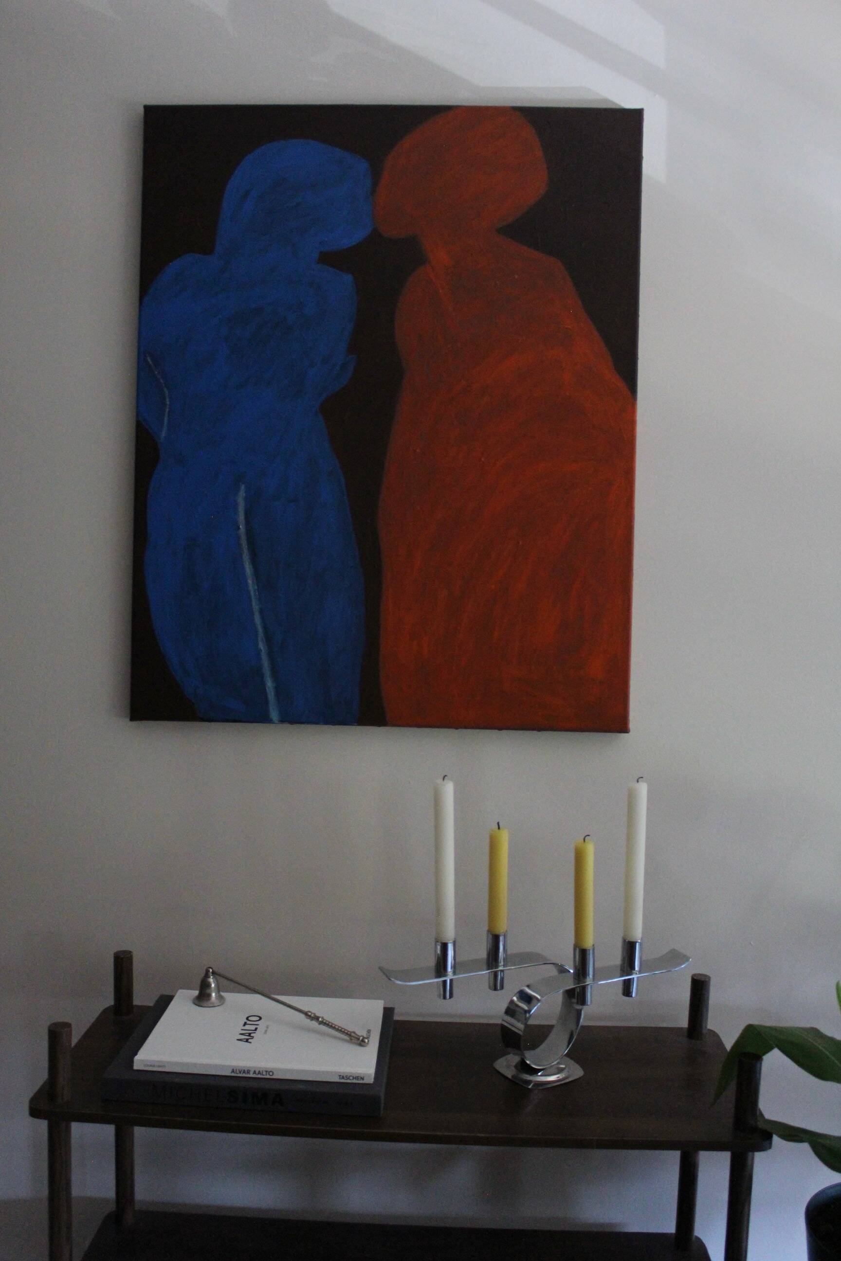 Came closer peinture figurative minimaliste