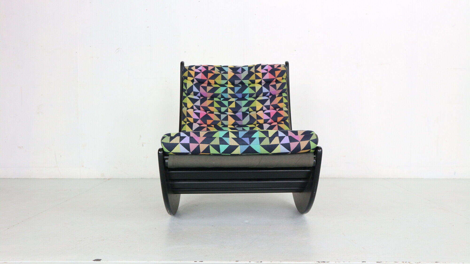 Verner Panton "Relaxer 2" Rocking Chair by Rosenthal, 1970s Denmark