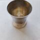 St Médard silver-plated metal tumbler cup 1960