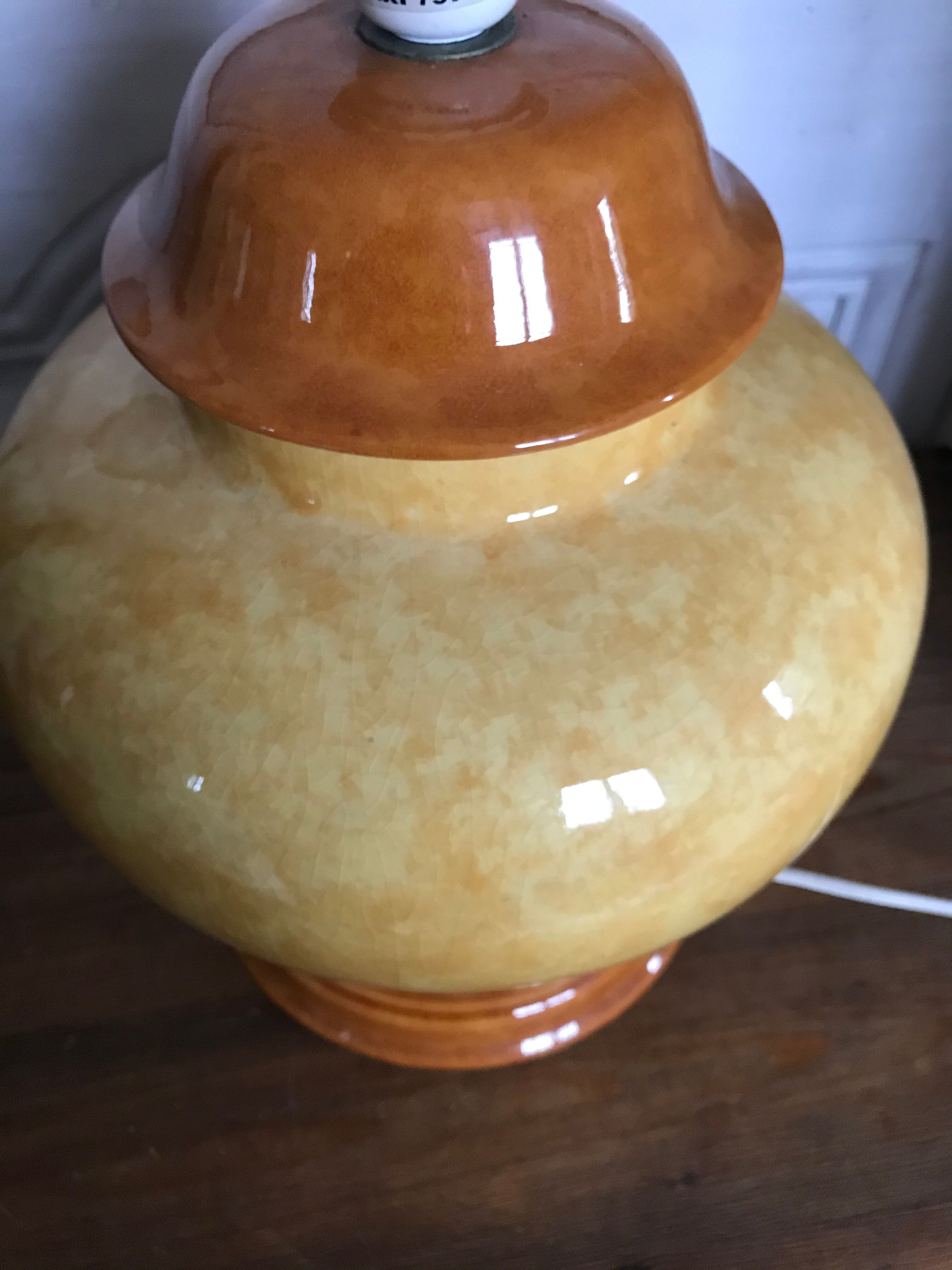 Pair of lamp bases François Chatain circa 1980