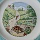6 dessert plates or starter, the Fables de la Fontaine, vintage