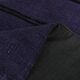 Tapis de couloir vintage turc violet et noir, 74 x 346 cm
