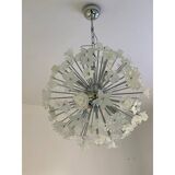 Contemporary "Bouquet" Flowers Murano Glass Sputnik Chandelier