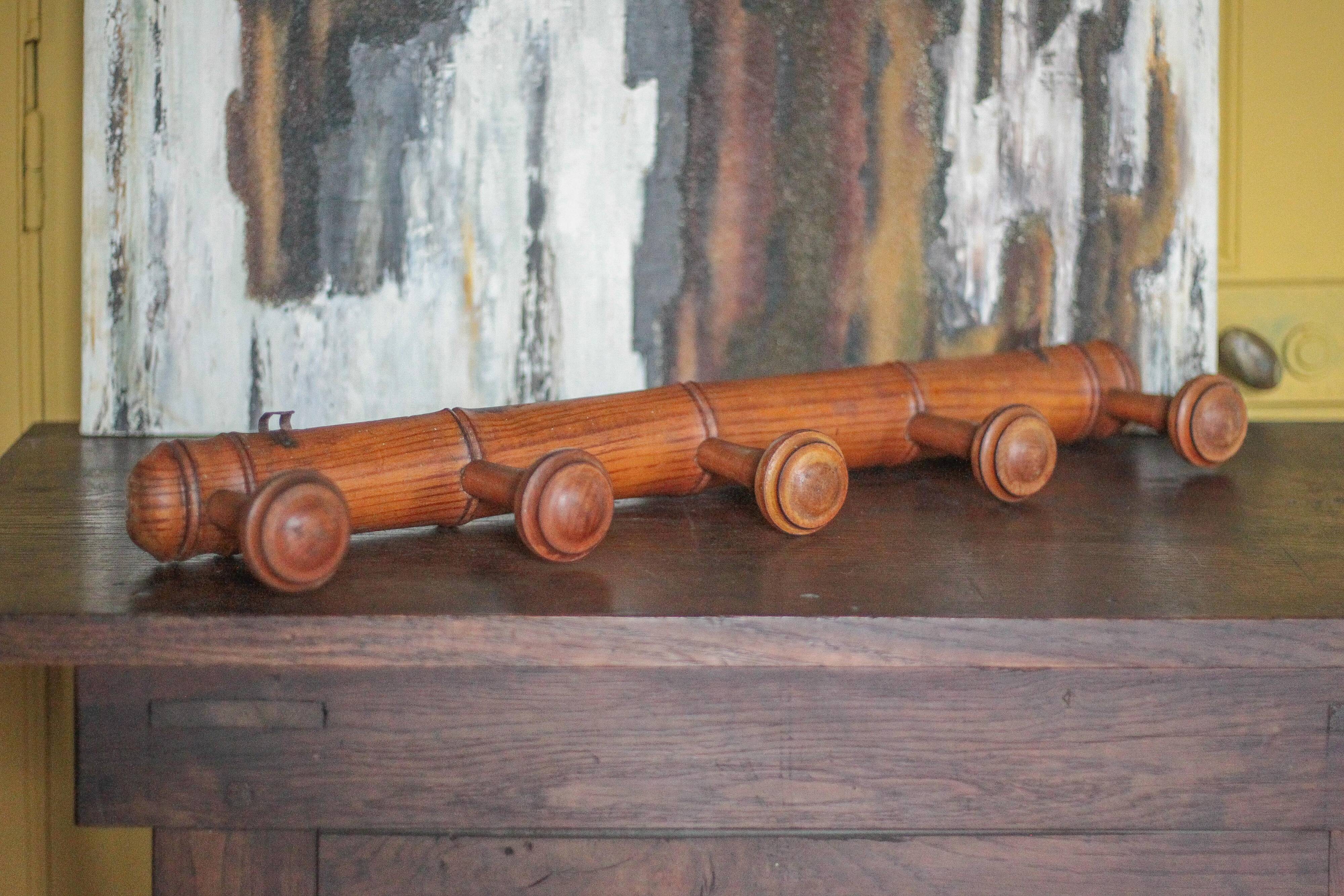 Vintage wall coat rack, wooden coat rack, wooden hooks, hooks.