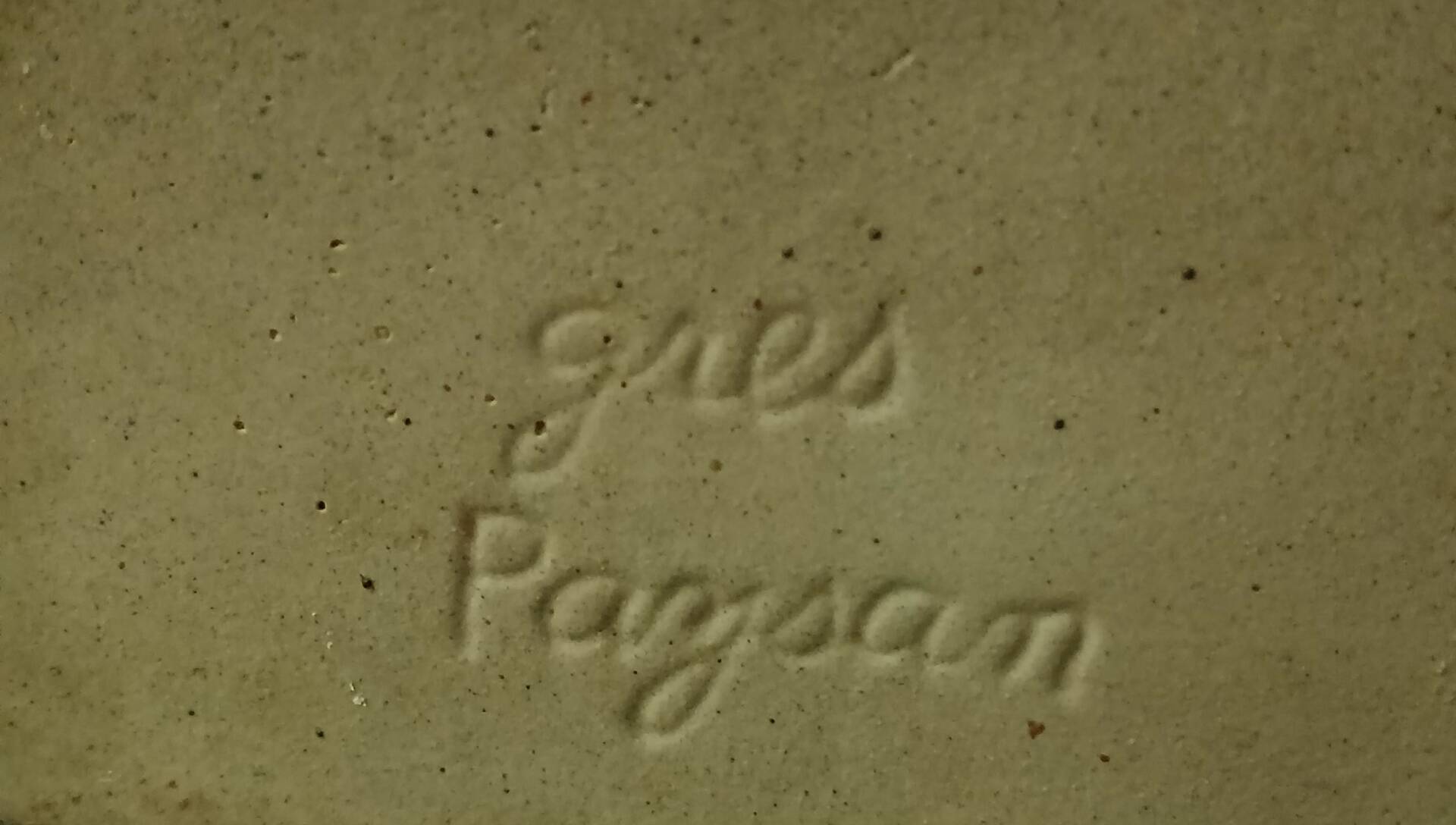 Pot gros sel en grès paysan
