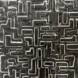 Round vintage glass ceiling light 24cm