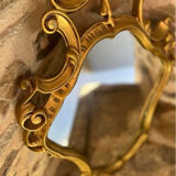 Golden mirror baroque style