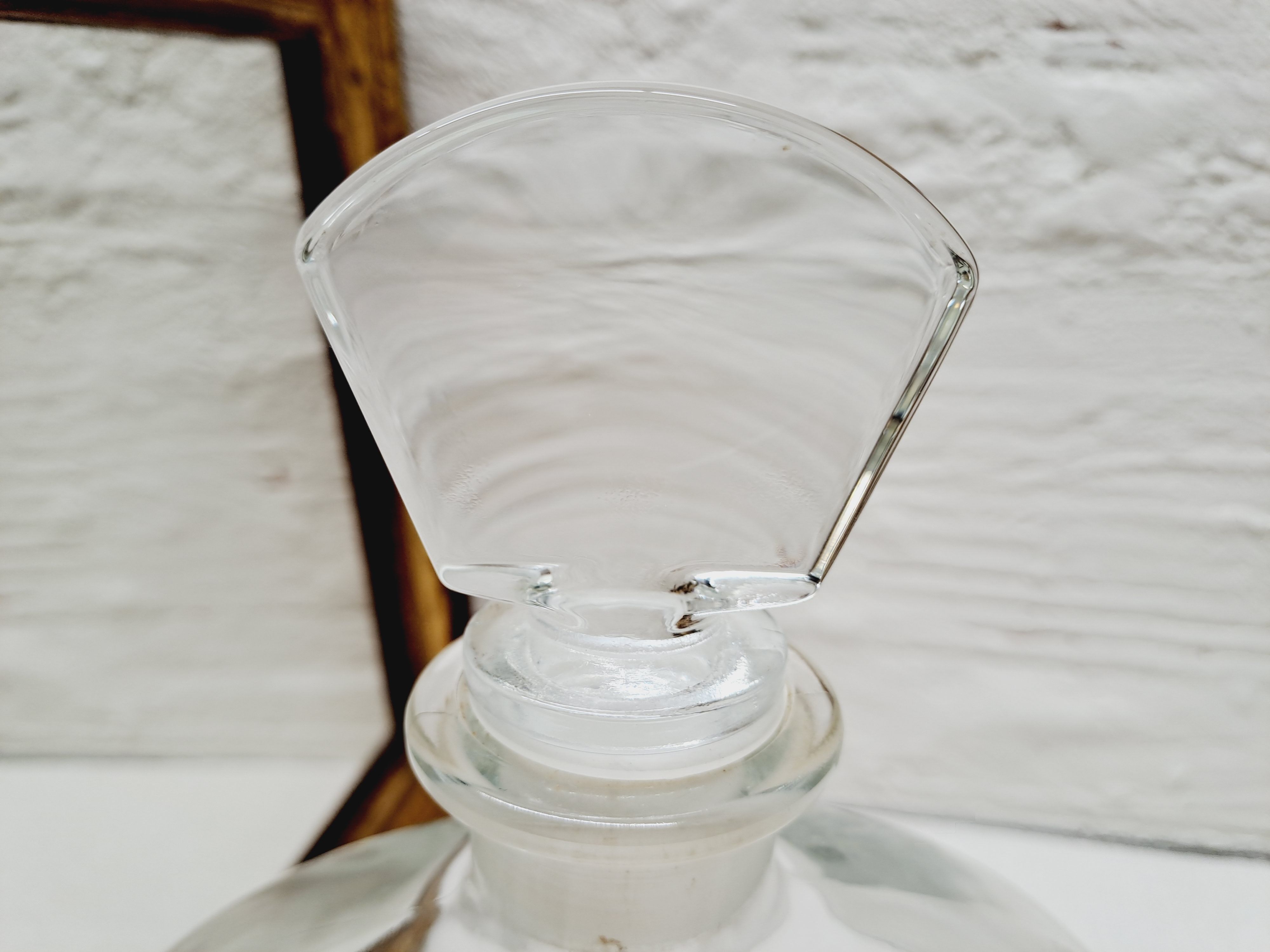 Crystal whisky decanter