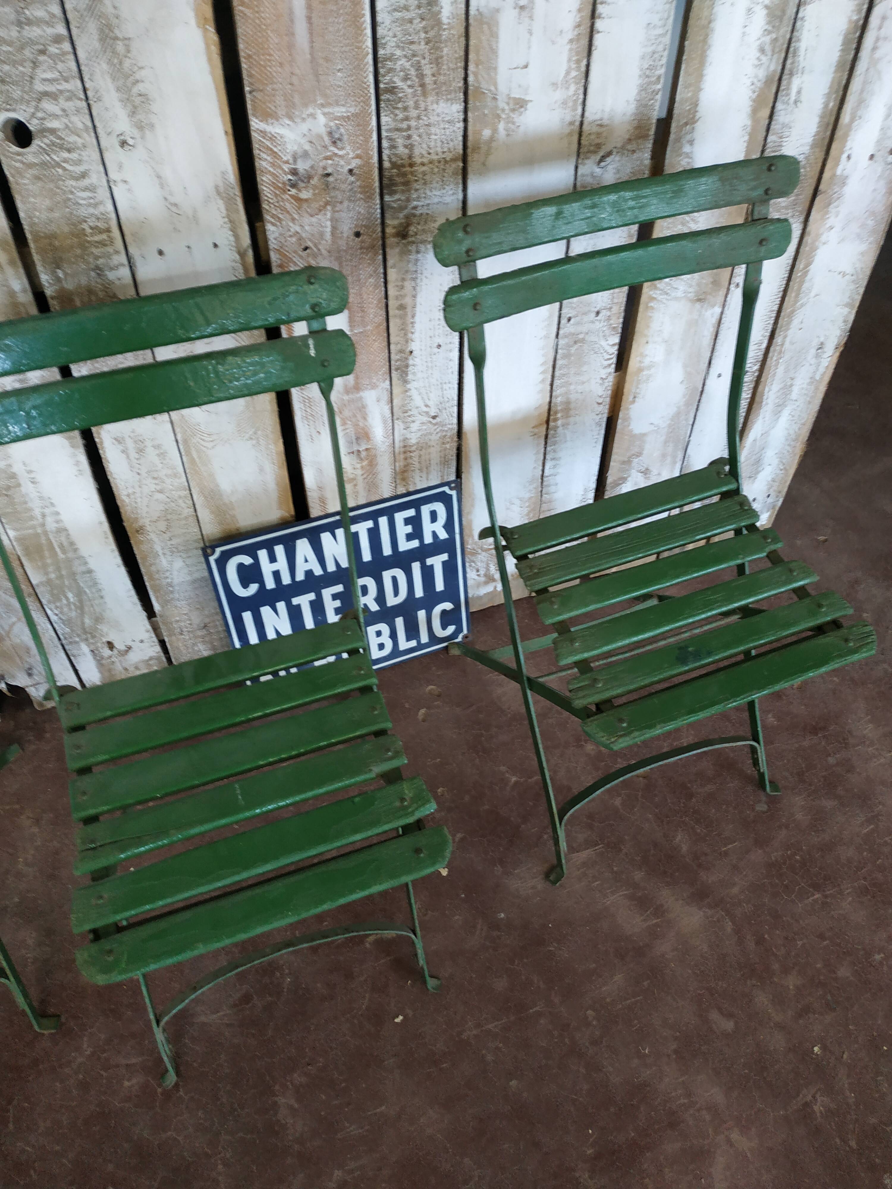 Chaise de bistrot