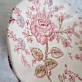 2 saucers or underplates Rose Chintz Johnson Bros