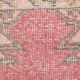 4x7 Red Cream Oriental Vintage Rug, 127x223Cm