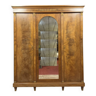 Empire style mahogany trouser cabinet circa 1920