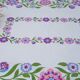 Vintage floral tablecloth